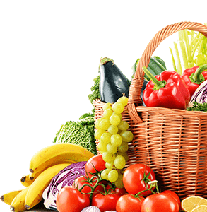 Farm-to-door grocery delivery van